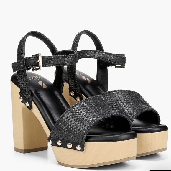 Franco Sarto Wally Platform Sandal Size 8.5 New $160 - Picture 2 of 9